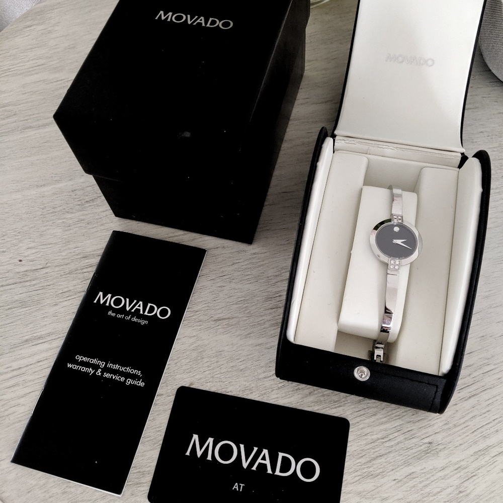 Movado Bela Diamond Bracelet Watch